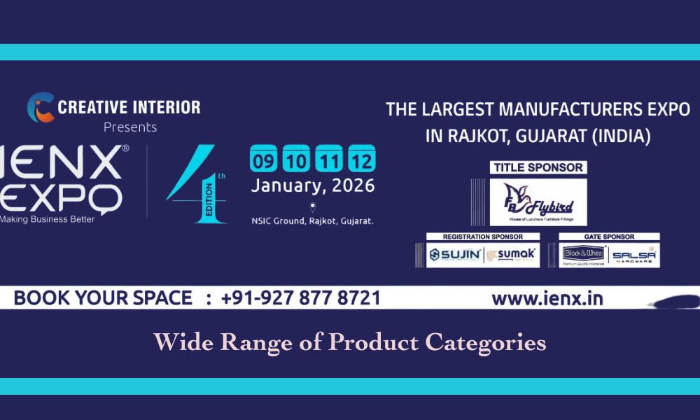 IENX Expo 2026 in Rajkot - Largest Interior, Furniture & Manufacturing Exhibition in Gujarat