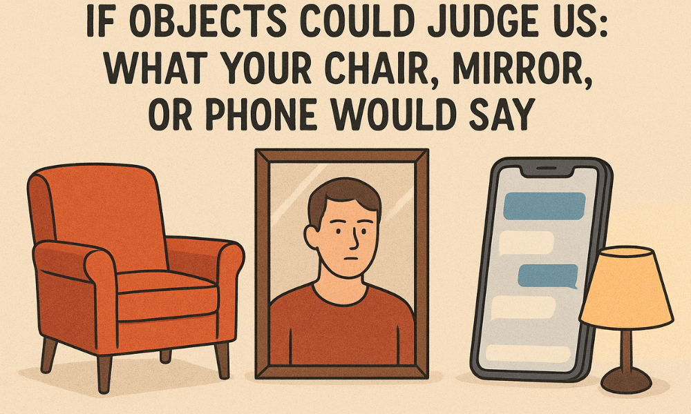 If Everyday Objects Could Judge You: What Chairs, Mirrors & Phones Really Think