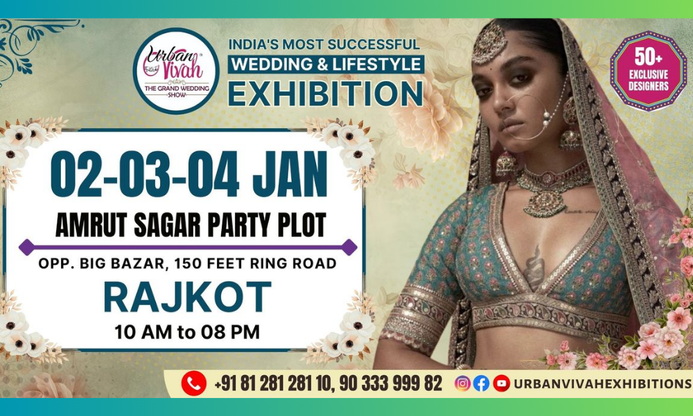Urban Vivah Wedding & Lifestyle Exhibition 2026 in Rajkot, Gujarat – Dates Venue Highlights & Visitor Guide