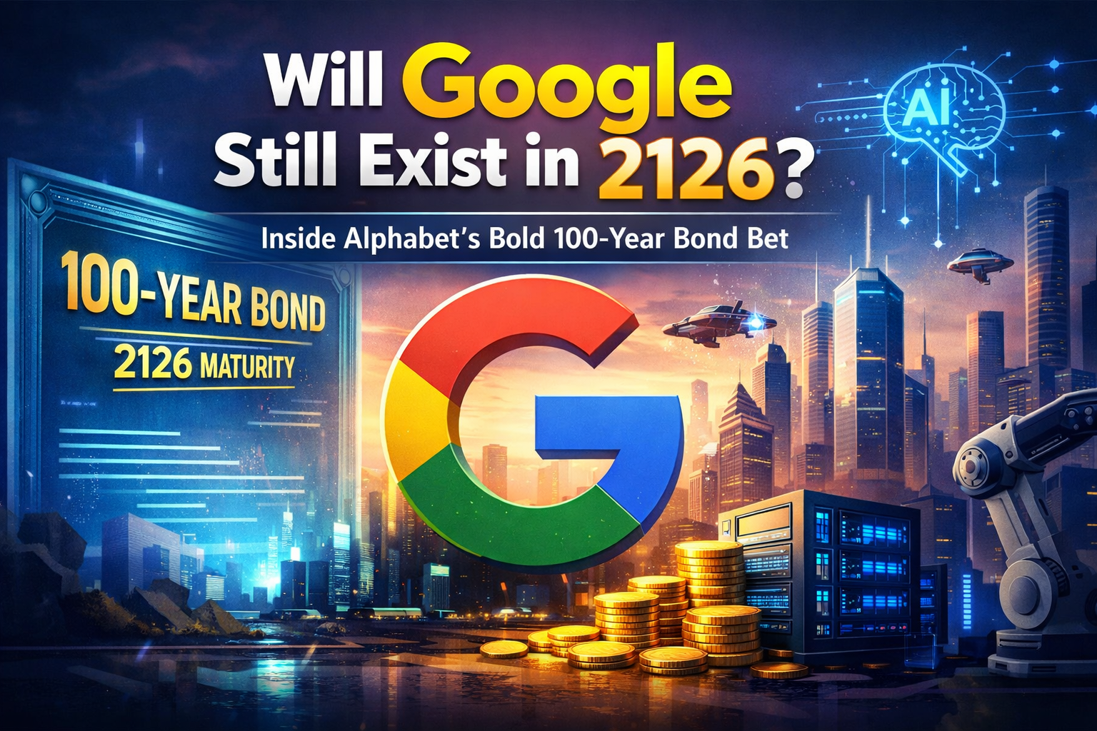 Will Google Still Exist in 2126? Inside Alphabet’s Bold 100-Year Bond Bet