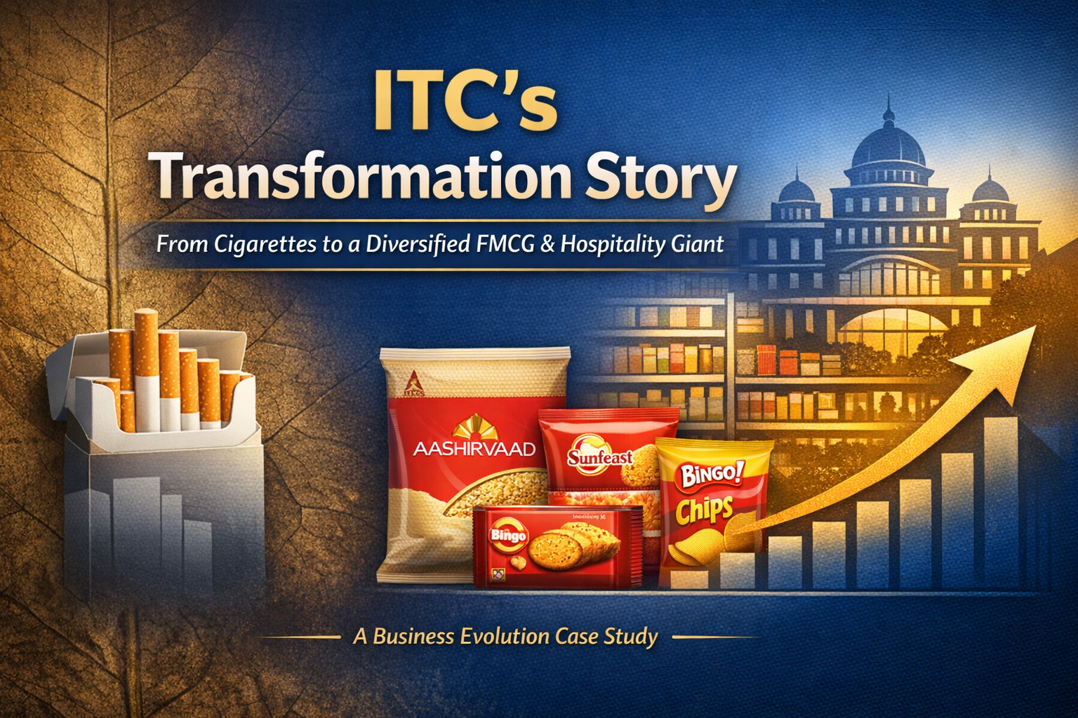 ITC’s Transformation Story: From Cigarettes to a Diversified FMCG & Hospitality Giant