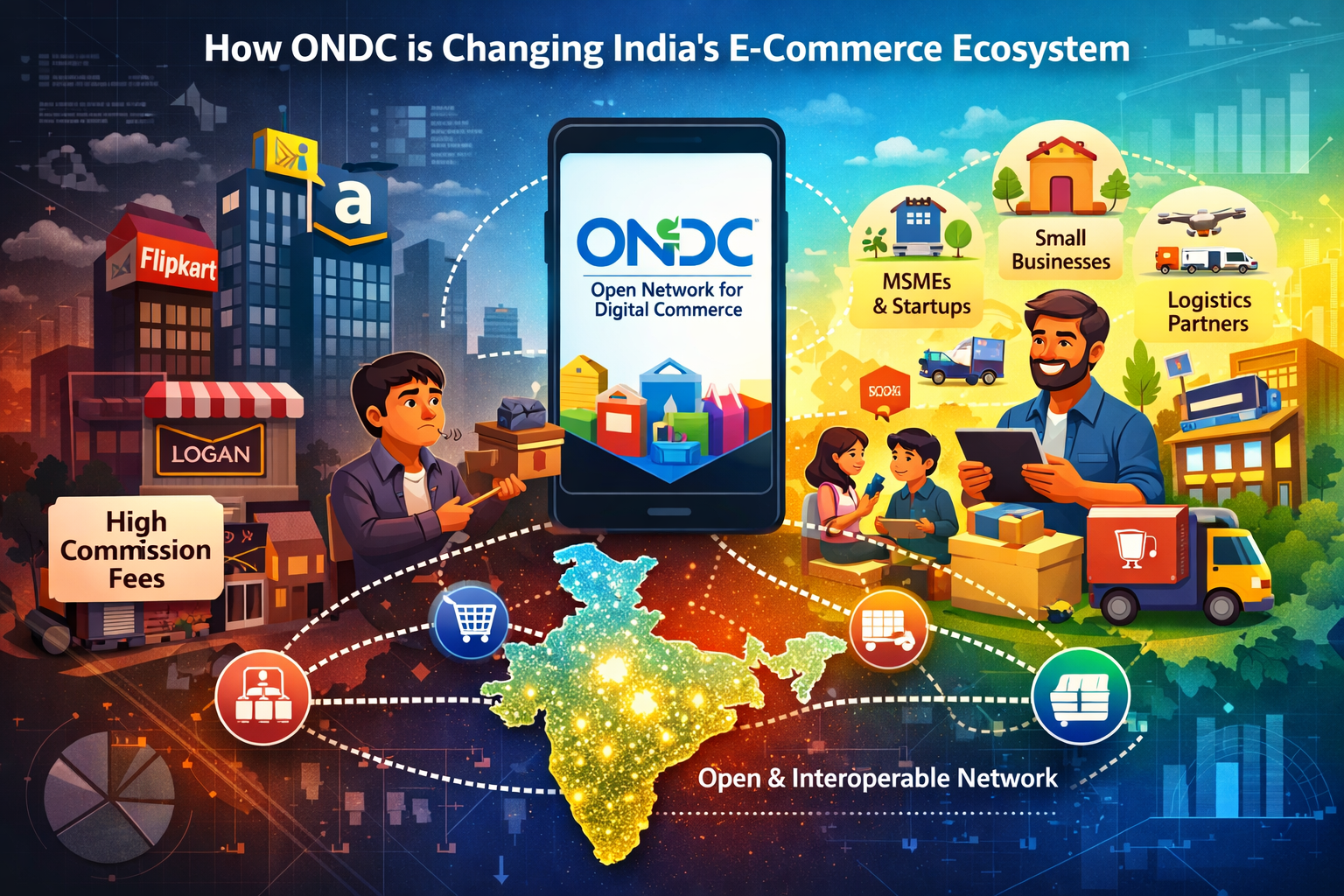 How ONDC Is Changing India’s E-Commerce Ecosystem